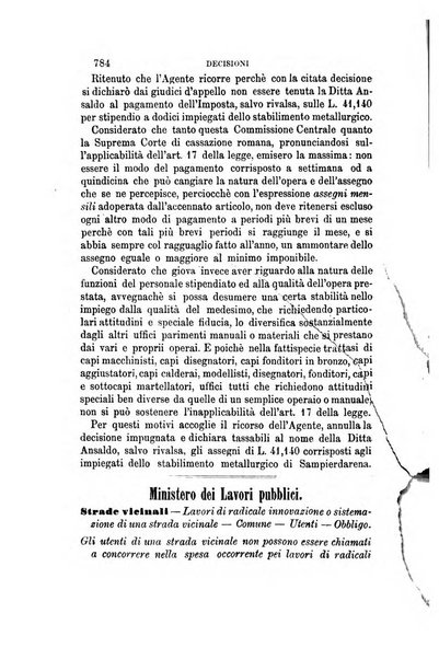 Rivista amministrativa del Regno giornale ufficiale delle amministrazioni centrali, e provinciali, dei comuni e degli istituti di beneficenza