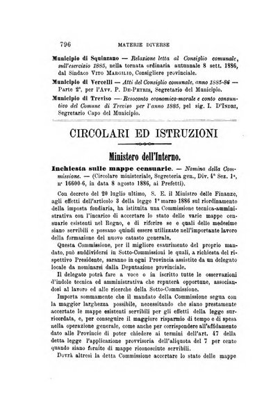 Rivista amministrativa del Regno giornale ufficiale delle amministrazioni centrali, e provinciali, dei comuni e degli istituti di beneficenza