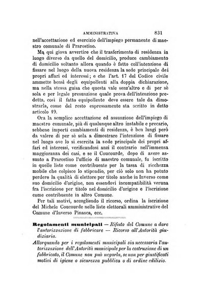 Rivista amministrativa del Regno giornale ufficiale delle amministrazioni centrali, e provinciali, dei comuni e degli istituti di beneficenza