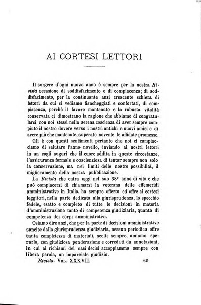 Rivista amministrativa del Regno giornale ufficiale delle amministrazioni centrali, e provinciali, dei comuni e degli istituti di beneficenza