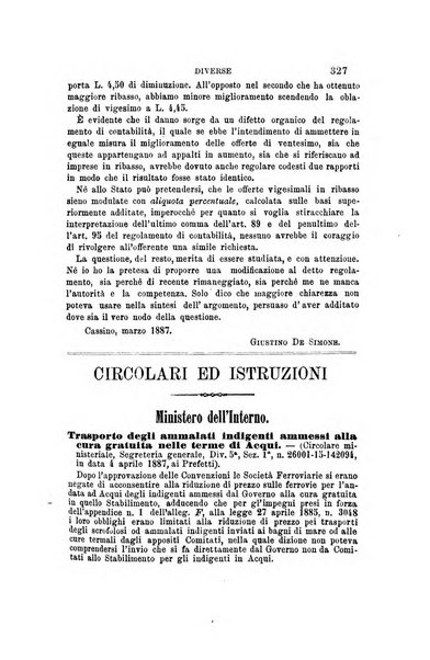 Rivista amministrativa del Regno giornale ufficiale delle amministrazioni centrali, e provinciali, dei comuni e degli istituti di beneficenza