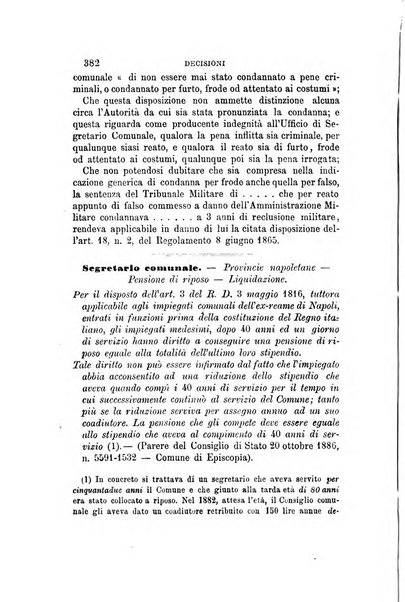 Rivista amministrativa del Regno giornale ufficiale delle amministrazioni centrali, e provinciali, dei comuni e degli istituti di beneficenza