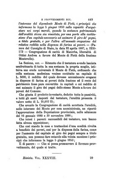 Rivista amministrativa del Regno giornale ufficiale delle amministrazioni centrali, e provinciali, dei comuni e degli istituti di beneficenza