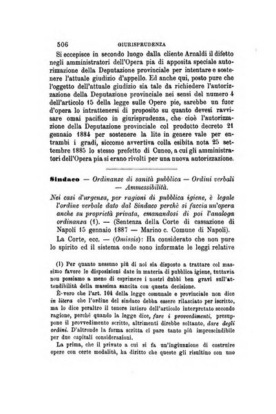 Rivista amministrativa del Regno giornale ufficiale delle amministrazioni centrali, e provinciali, dei comuni e degli istituti di beneficenza