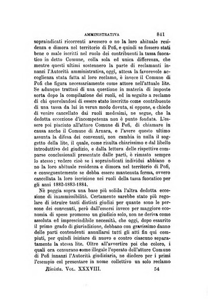 Rivista amministrativa del Regno giornale ufficiale delle amministrazioni centrali, e provinciali, dei comuni e degli istituti di beneficenza