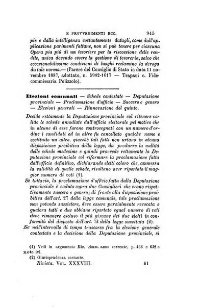 Rivista amministrativa del Regno giornale ufficiale delle amministrazioni centrali, e provinciali, dei comuni e degli istituti di beneficenza