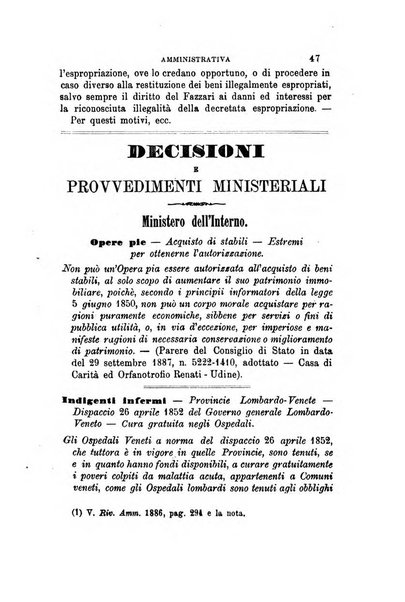 Rivista amministrativa del Regno giornale ufficiale delle amministrazioni centrali, e provinciali, dei comuni e degli istituti di beneficenza