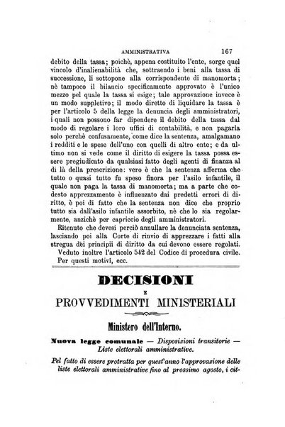 Rivista amministrativa del Regno giornale ufficiale delle amministrazioni centrali, e provinciali, dei comuni e degli istituti di beneficenza