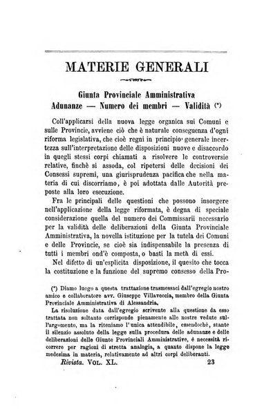 Rivista amministrativa del Regno giornale ufficiale delle amministrazioni centrali, e provinciali, dei comuni e degli istituti di beneficenza