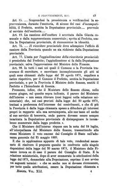 Rivista amministrativa del Regno giornale ufficiale delle amministrazioni centrali, e provinciali, dei comuni e degli istituti di beneficenza