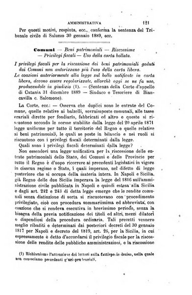 Rivista amministrativa del Regno giornale ufficiale delle amministrazioni centrali, e provinciali, dei comuni e degli istituti di beneficenza