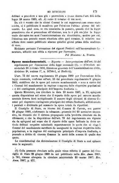 Rivista amministrativa del Regno giornale ufficiale delle amministrazioni centrali, e provinciali, dei comuni e degli istituti di beneficenza