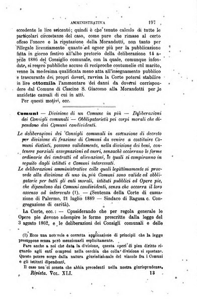 Rivista amministrativa del Regno giornale ufficiale delle amministrazioni centrali, e provinciali, dei comuni e degli istituti di beneficenza