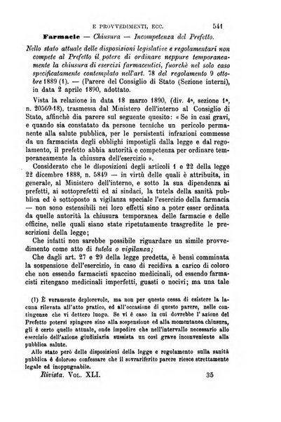 Rivista amministrativa del Regno giornale ufficiale delle amministrazioni centrali, e provinciali, dei comuni e degli istituti di beneficenza