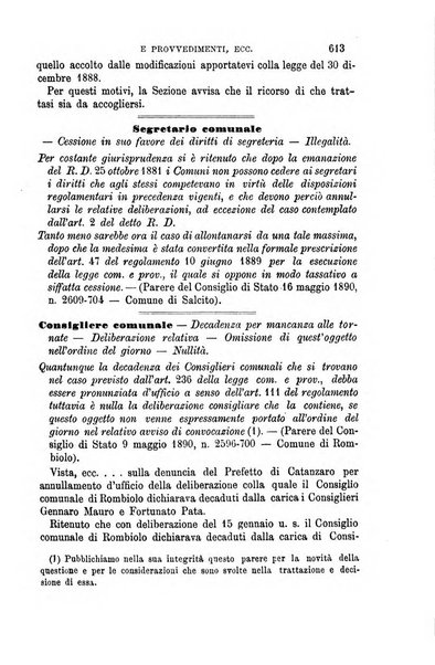 Rivista amministrativa del Regno giornale ufficiale delle amministrazioni centrali, e provinciali, dei comuni e degli istituti di beneficenza