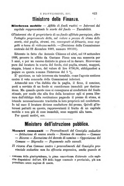 Rivista amministrativa del Regno giornale ufficiale delle amministrazioni centrali, e provinciali, dei comuni e degli istituti di beneficenza