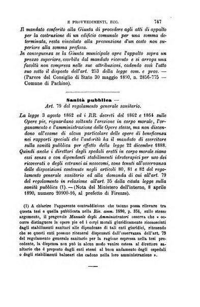 Rivista amministrativa del Regno giornale ufficiale delle amministrazioni centrali, e provinciali, dei comuni e degli istituti di beneficenza