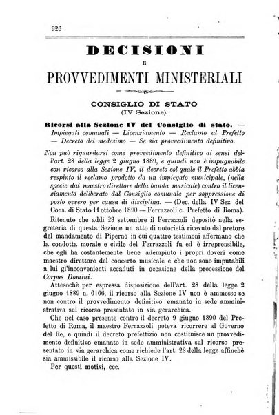 Rivista amministrativa del Regno giornale ufficiale delle amministrazioni centrali, e provinciali, dei comuni e degli istituti di beneficenza