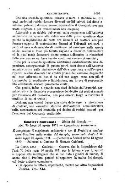 Rivista amministrativa del Regno giornale ufficiale delle amministrazioni centrali, e provinciali, dei comuni e degli istituti di beneficenza