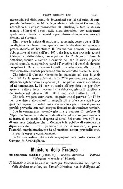 Rivista amministrativa del Regno giornale ufficiale delle amministrazioni centrali, e provinciali, dei comuni e degli istituti di beneficenza