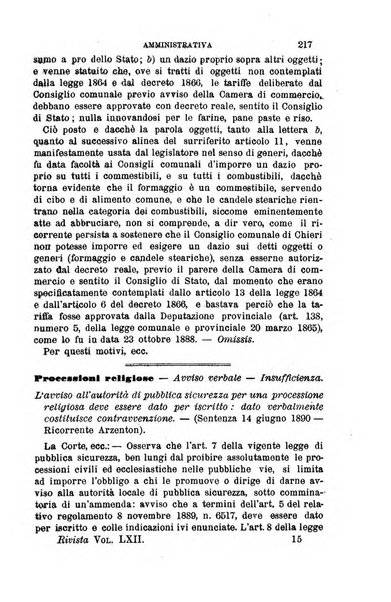 Rivista amministrativa del Regno giornale ufficiale delle amministrazioni centrali, e provinciali, dei comuni e degli istituti di beneficenza