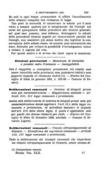 Rivista amministrativa del Regno giornale ufficiale delle amministrazioni centrali, e provinciali, dei comuni e degli istituti di beneficenza