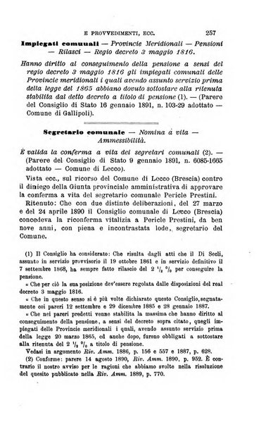 Rivista amministrativa del Regno giornale ufficiale delle amministrazioni centrali, e provinciali, dei comuni e degli istituti di beneficenza