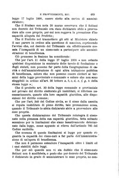 Rivista amministrativa del Regno giornale ufficiale delle amministrazioni centrali, e provinciali, dei comuni e degli istituti di beneficenza