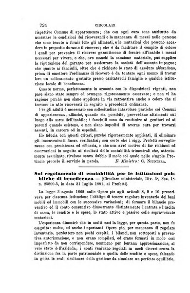 Rivista amministrativa del Regno giornale ufficiale delle amministrazioni centrali, e provinciali, dei comuni e degli istituti di beneficenza