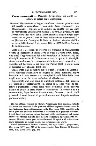 Rivista amministrativa del Regno giornale ufficiale delle amministrazioni centrali, e provinciali, dei comuni e degli istituti di beneficenza