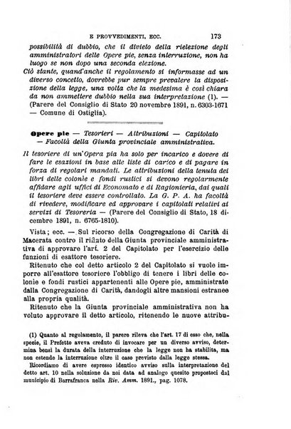 Rivista amministrativa del Regno giornale ufficiale delle amministrazioni centrali, e provinciali, dei comuni e degli istituti di beneficenza