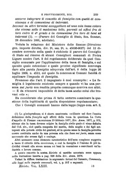 Rivista amministrativa del Regno giornale ufficiale delle amministrazioni centrali, e provinciali, dei comuni e degli istituti di beneficenza