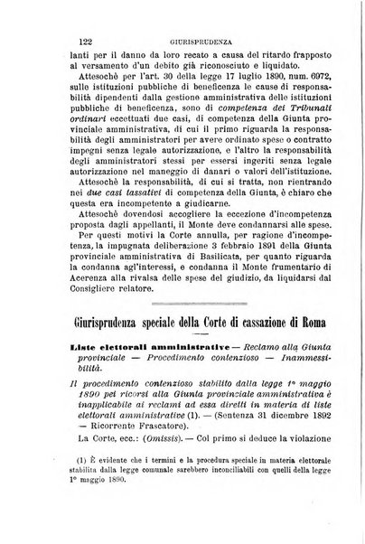 Rivista amministrativa del Regno giornale ufficiale delle amministrazioni centrali, e provinciali, dei comuni e degli istituti di beneficenza