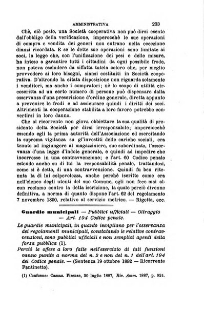 Rivista amministrativa del Regno giornale ufficiale delle amministrazioni centrali, e provinciali, dei comuni e degli istituti di beneficenza