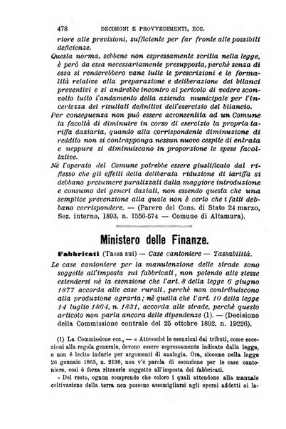 Rivista amministrativa del Regno giornale ufficiale delle amministrazioni centrali, e provinciali, dei comuni e degli istituti di beneficenza