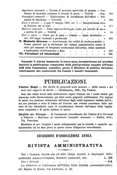 Rivista amministrativa del Regno giornale ufficiale delle amministrazioni centrali, e provinciali, dei comuni e degli istituti di beneficenza