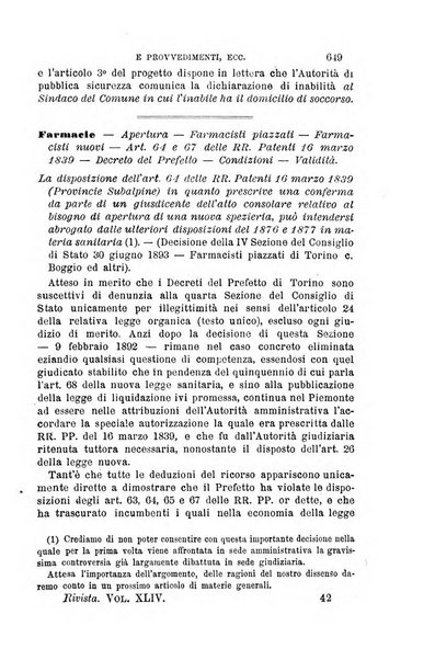 Rivista amministrativa del Regno giornale ufficiale delle amministrazioni centrali, e provinciali, dei comuni e degli istituti di beneficenza