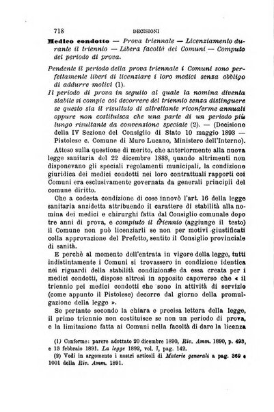 Rivista amministrativa del Regno giornale ufficiale delle amministrazioni centrali, e provinciali, dei comuni e degli istituti di beneficenza