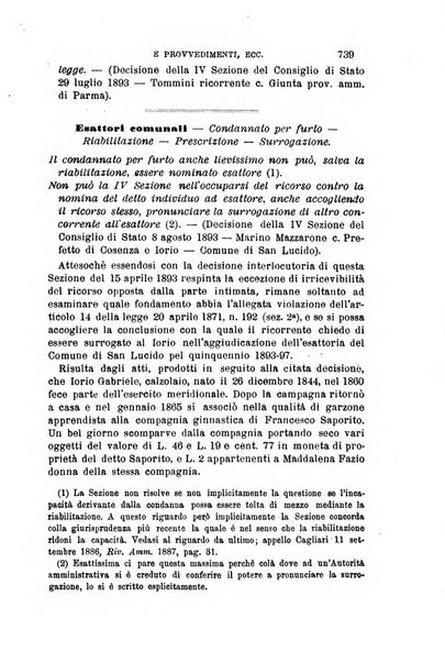 Rivista amministrativa del Regno giornale ufficiale delle amministrazioni centrali, e provinciali, dei comuni e degli istituti di beneficenza