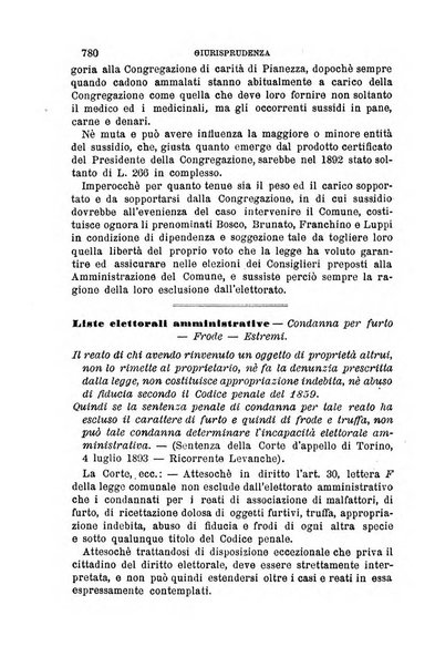 Rivista amministrativa del Regno giornale ufficiale delle amministrazioni centrali, e provinciali, dei comuni e degli istituti di beneficenza