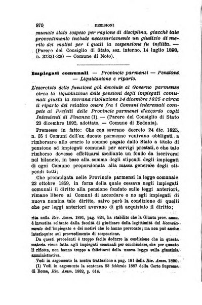 Rivista amministrativa del Regno giornale ufficiale delle amministrazioni centrali, e provinciali, dei comuni e degli istituti di beneficenza