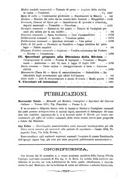 Rivista amministrativa del Regno giornale ufficiale delle amministrazioni centrali, e provinciali, dei comuni e degli istituti di beneficenza