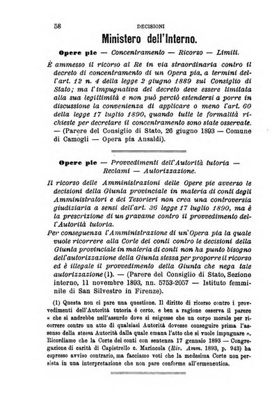 Rivista amministrativa del Regno giornale ufficiale delle amministrazioni centrali, e provinciali, dei comuni e degli istituti di beneficenza