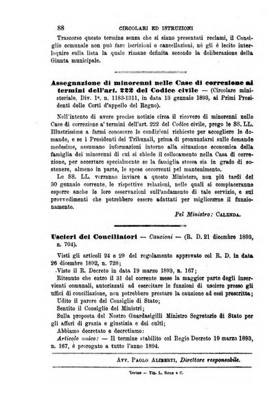 Rivista amministrativa del Regno giornale ufficiale delle amministrazioni centrali, e provinciali, dei comuni e degli istituti di beneficenza