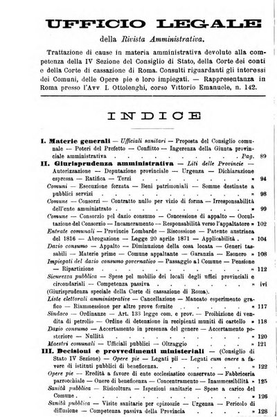 Rivista amministrativa del Regno giornale ufficiale delle amministrazioni centrali, e provinciali, dei comuni e degli istituti di beneficenza