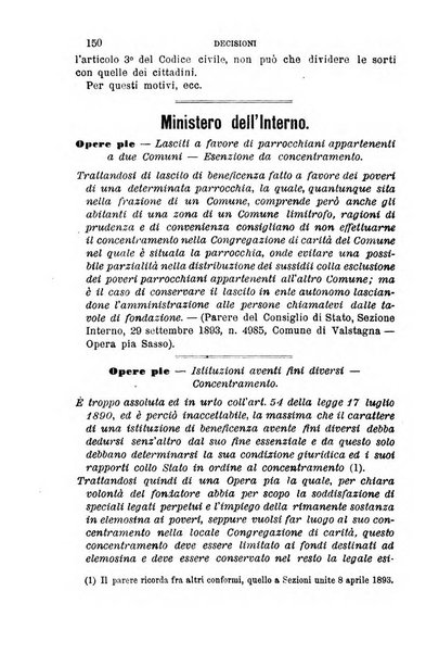 Rivista amministrativa del Regno giornale ufficiale delle amministrazioni centrali, e provinciali, dei comuni e degli istituti di beneficenza