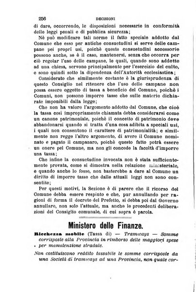 Rivista amministrativa del Regno giornale ufficiale delle amministrazioni centrali, e provinciali, dei comuni e degli istituti di beneficenza