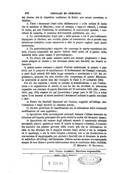 Rivista amministrativa del Regno giornale ufficiale delle amministrazioni centrali, e provinciali, dei comuni e degli istituti di beneficenza