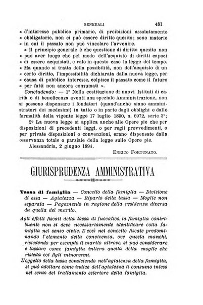 Rivista amministrativa del Regno giornale ufficiale delle amministrazioni centrali, e provinciali, dei comuni e degli istituti di beneficenza