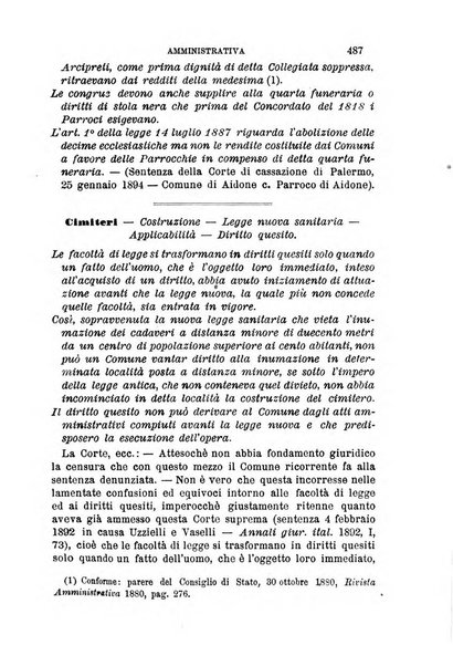 Rivista amministrativa del Regno giornale ufficiale delle amministrazioni centrali, e provinciali, dei comuni e degli istituti di beneficenza